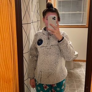 NHL St Louis Blues White Sherpa